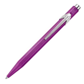 Caran d'Ache 849 Colormat-X Violet Ballpoint Pen