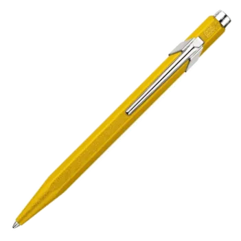 Caran d'Ache 849 Colormat-X Yellow Ballpoint Pen