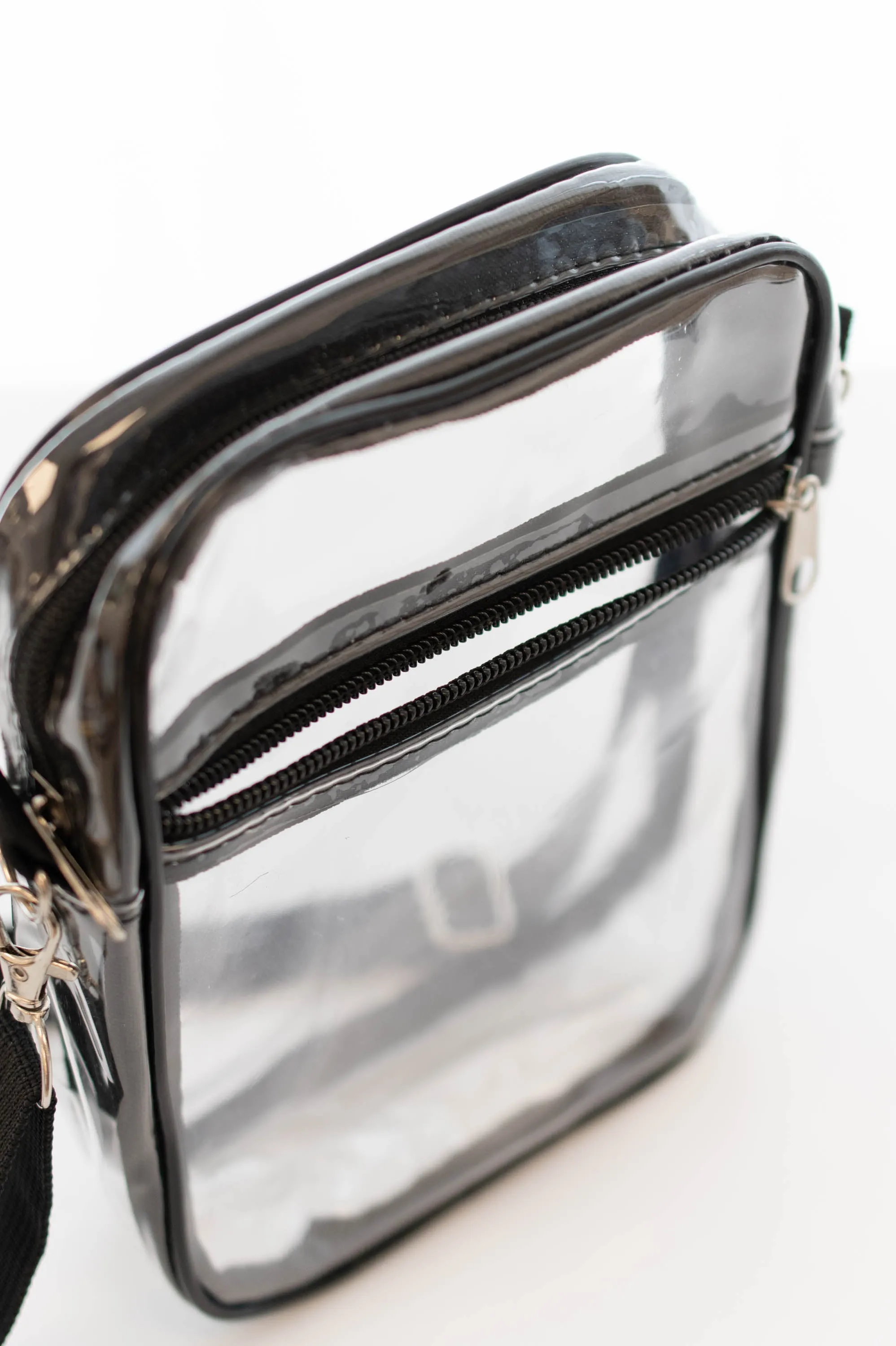 Carrying The Essentials Clear Bag, Black