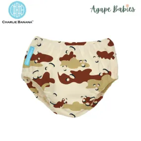 Charlie Banana 2-in-1 Assorted Colours Swim Diaper & Training Pants Chocolate Chip - 4 Sizes Available!