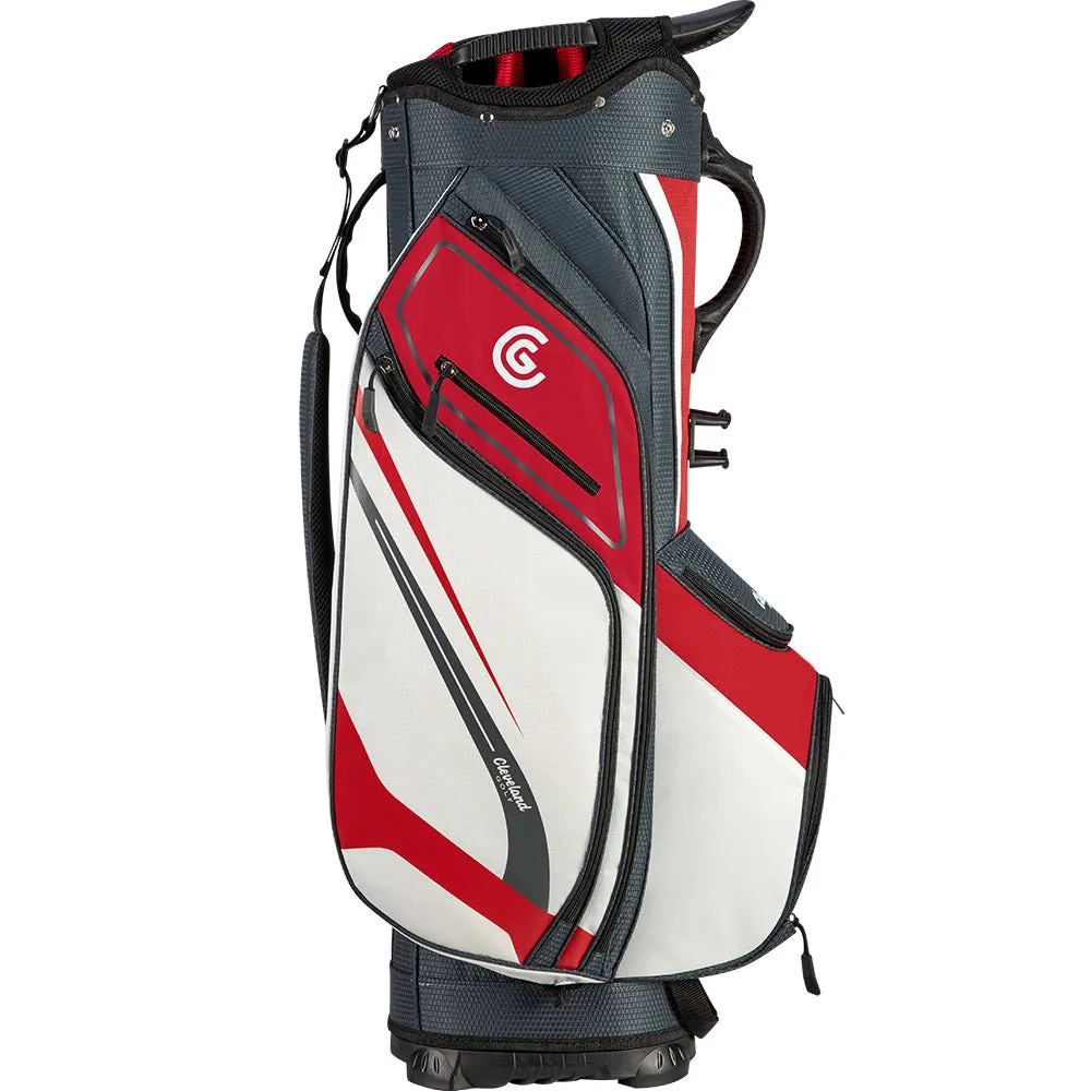 Cleveland Friday Cart Bag - Red/White/Charcoal