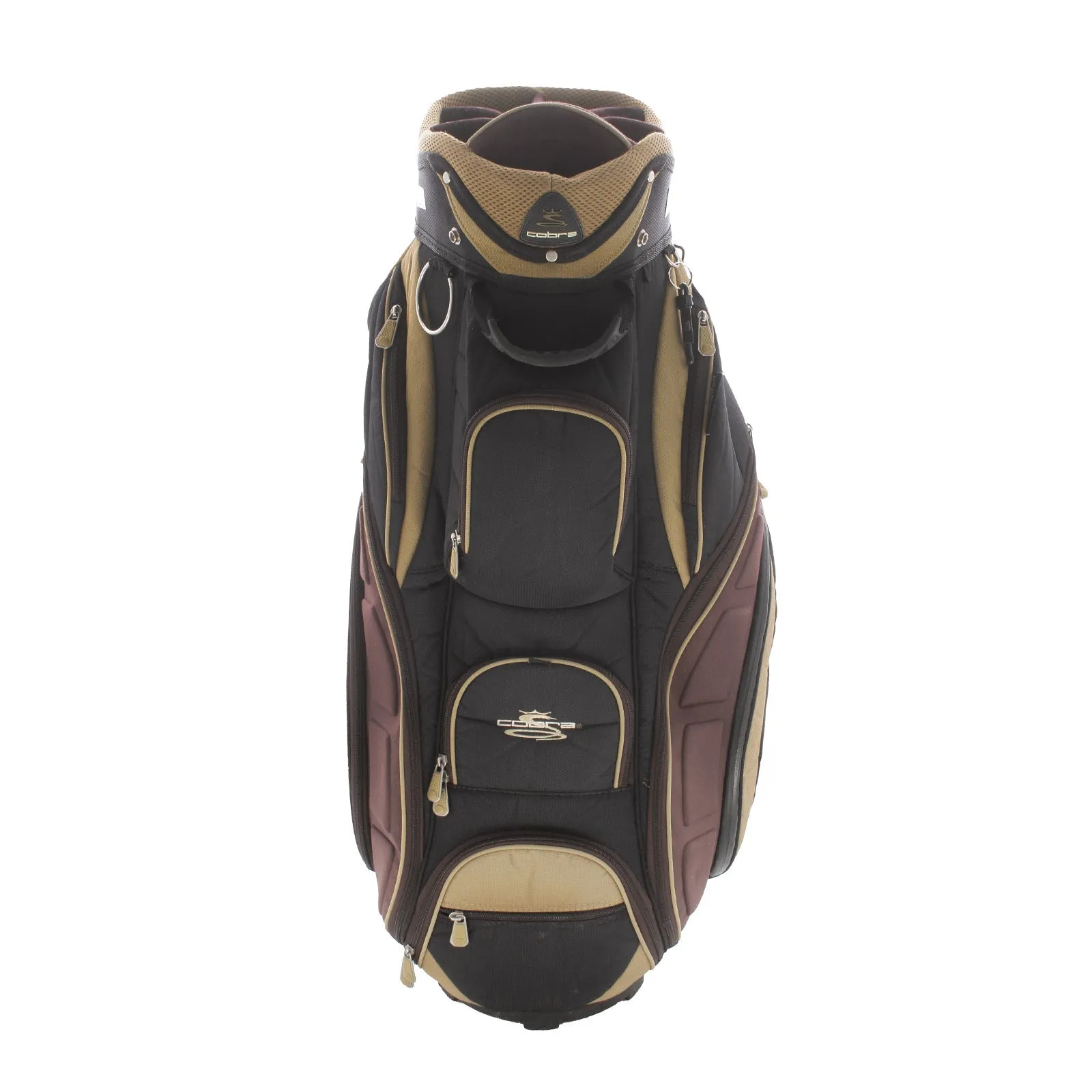 Cobra Cart Bag - Black/Brown