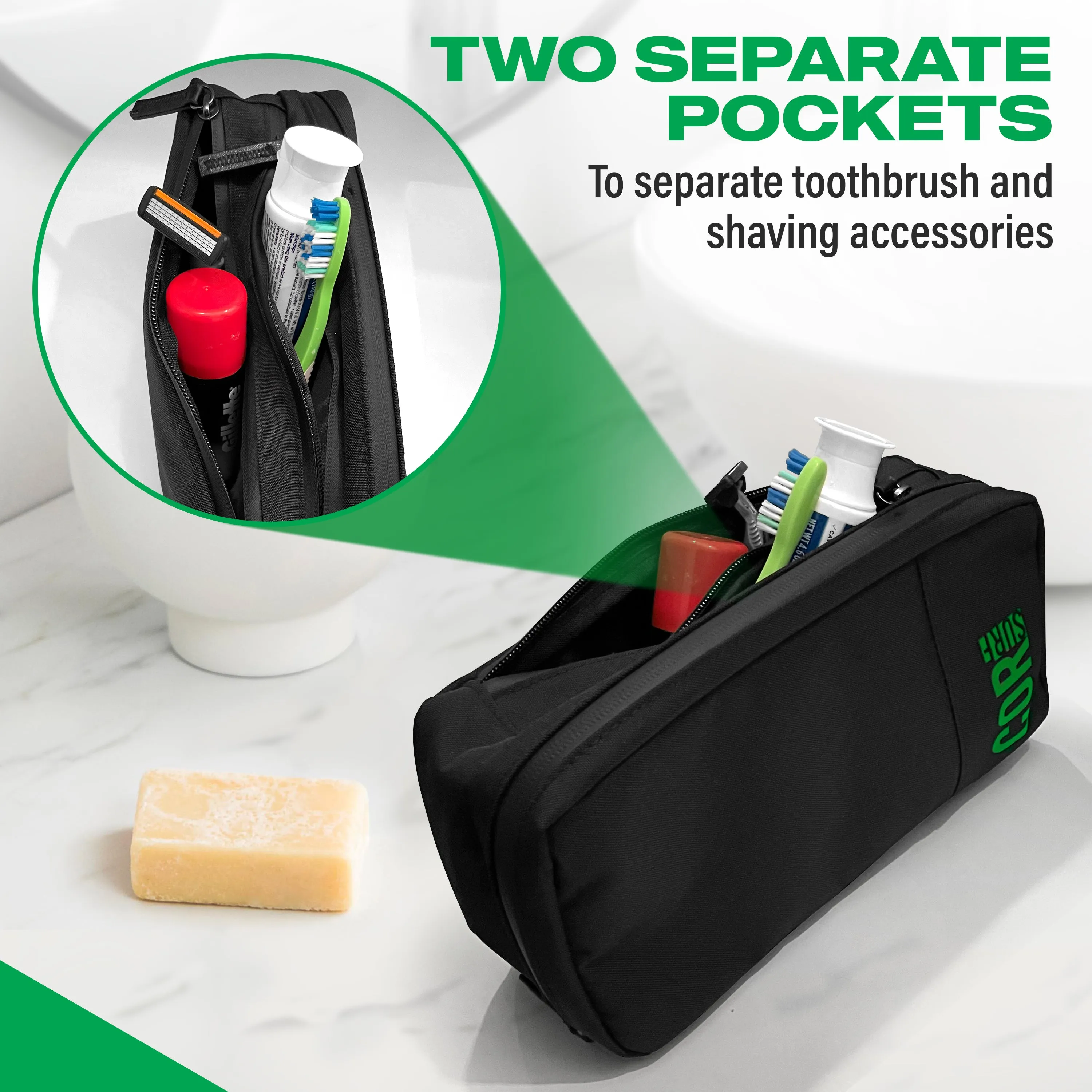 Compact Toiletry Travel Bag