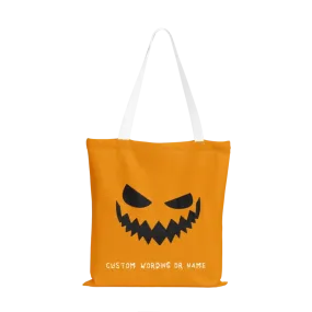 Corporate gift ideas, unique client gift ideas Personalized Halloween Tote Bag, Custom Pumpkin Bag,Spooky Teacher Ghost Tote Bag Gift,PR228-23020098