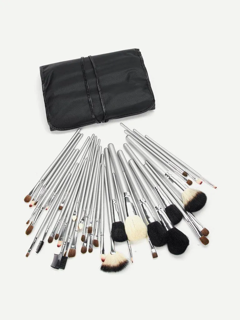 Cosmetic Makeup Brush Set 40Pcs With Bag