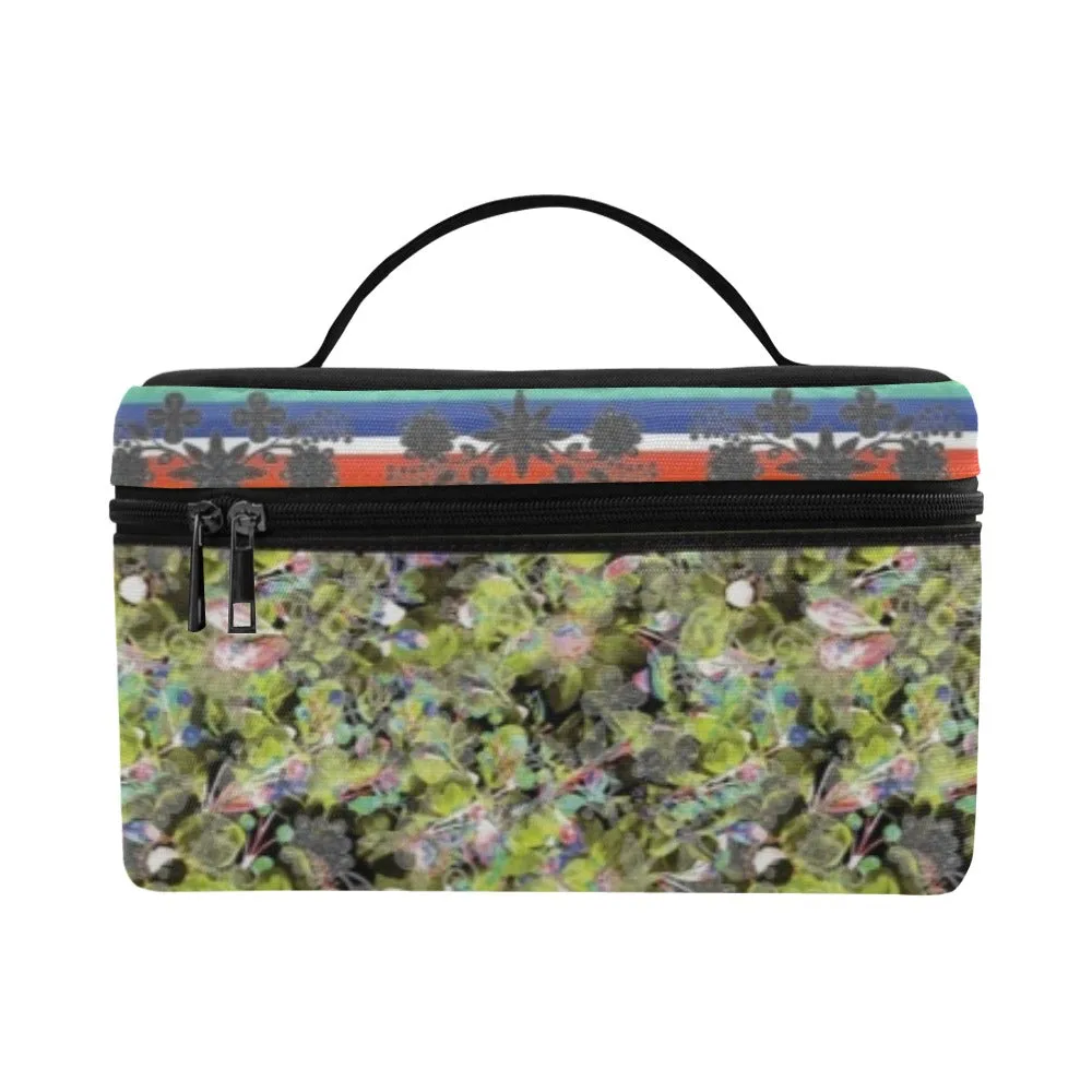 Culture in Nature Green Leaf Cosmetic Bag/Large