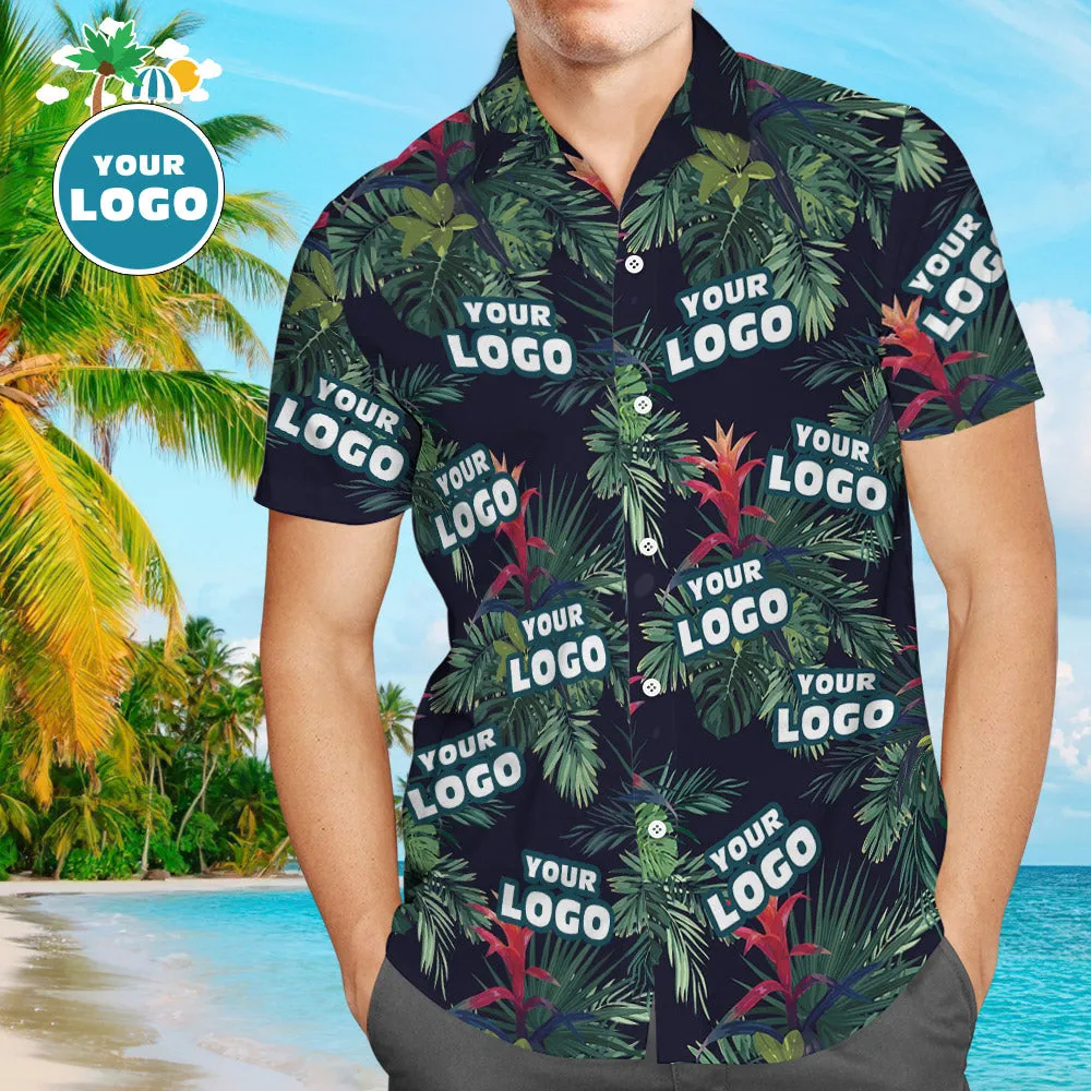 Custom Hawaiian Shirts Uk All Over Print Leaves