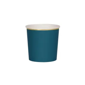 Dark Teal Tumbler Cups