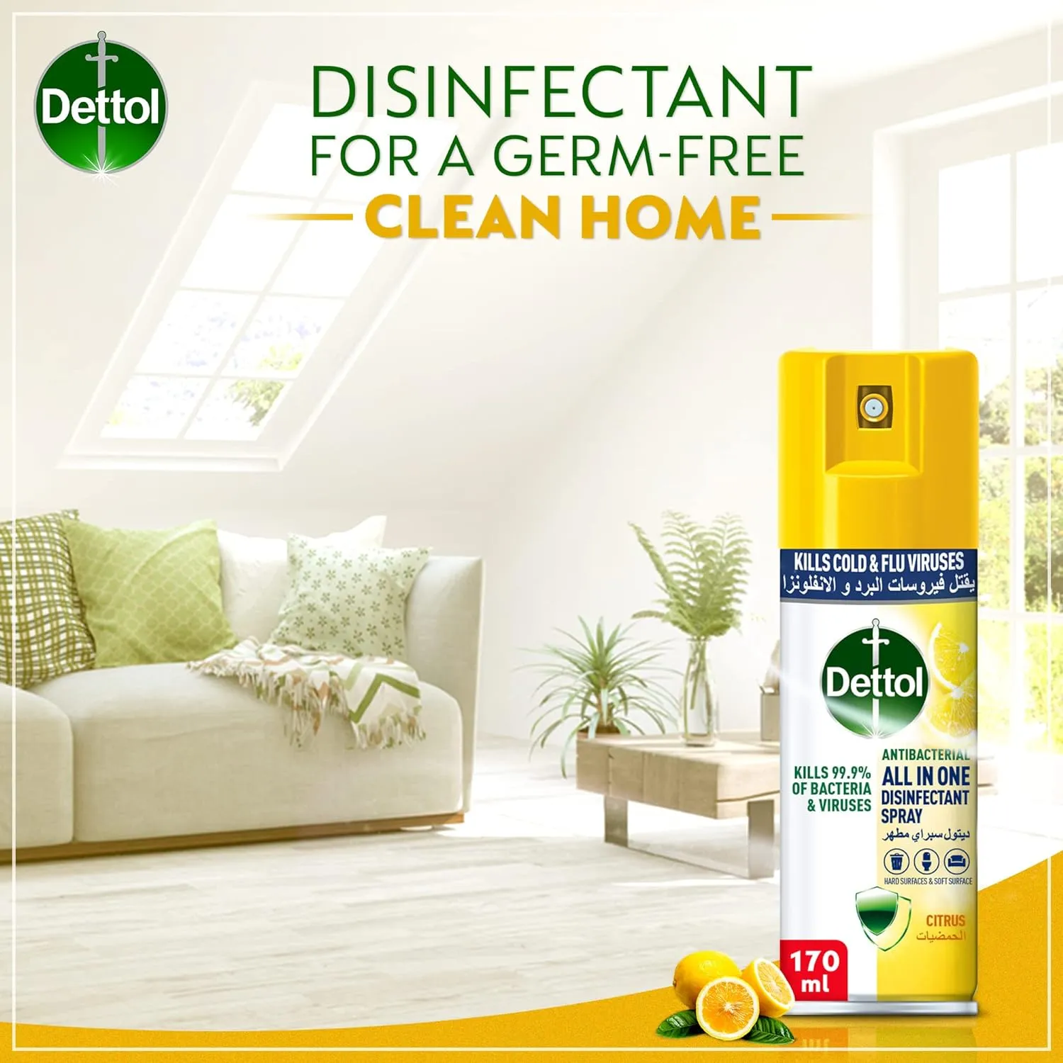 Dettol Spray Mini Citrus