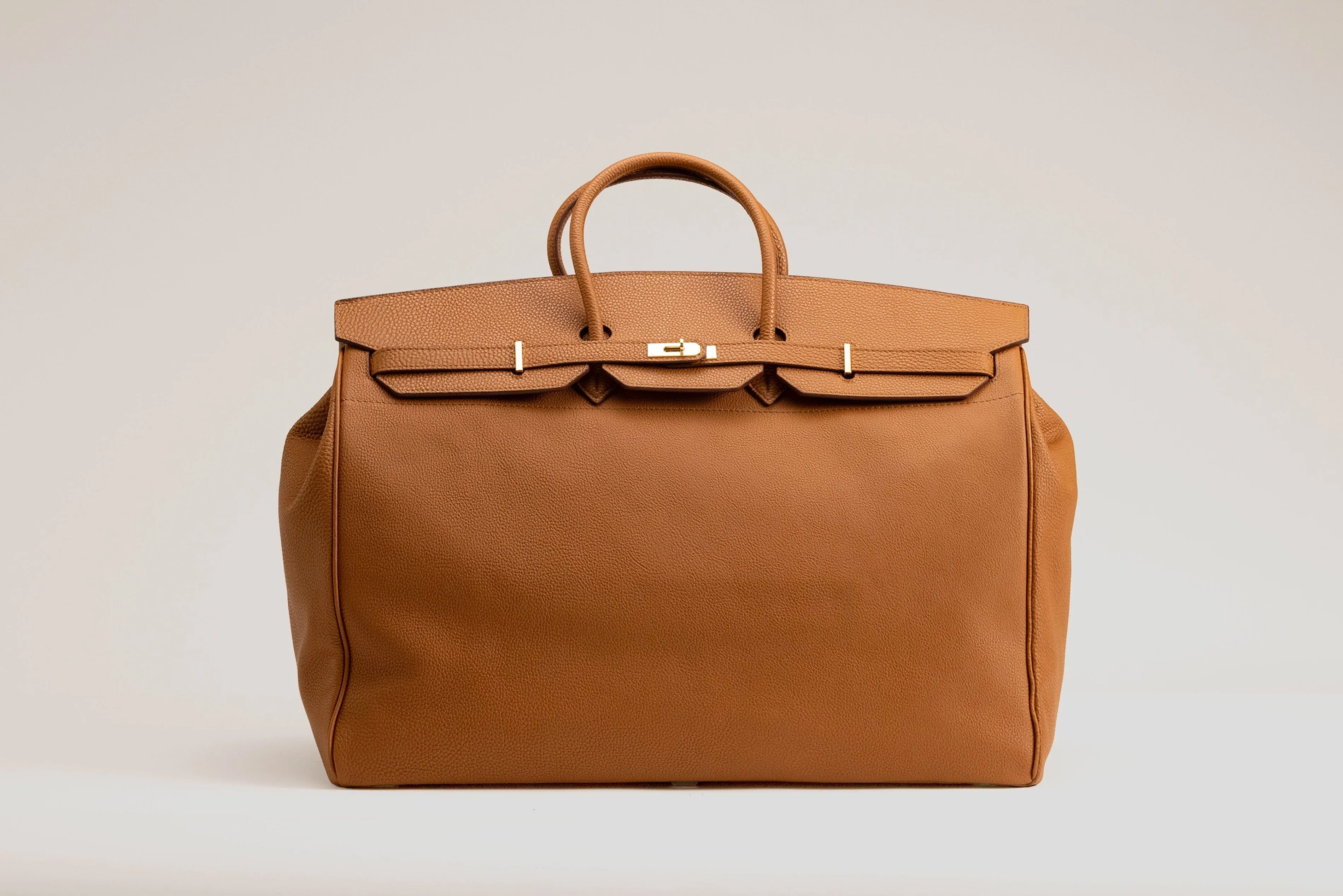 Duffle Bag - Togo Camel