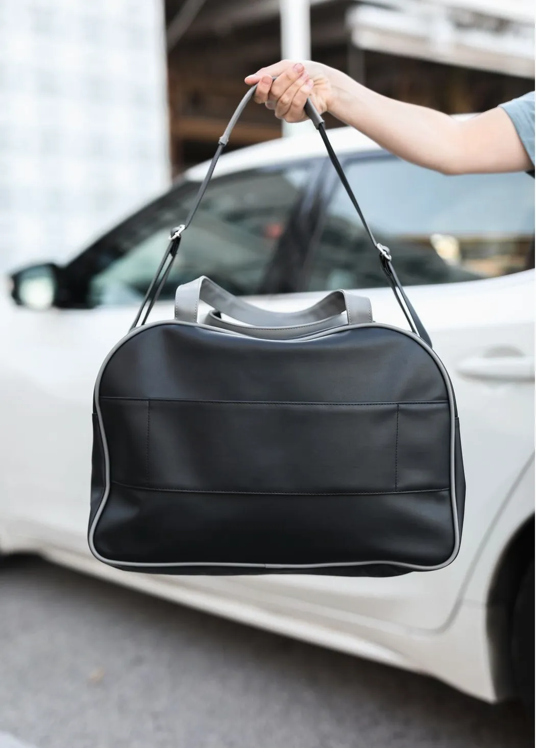 Duffle Bag Weekender - Travel (Black/Grey)