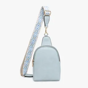 Dusty Blue Ellen Sling Bag