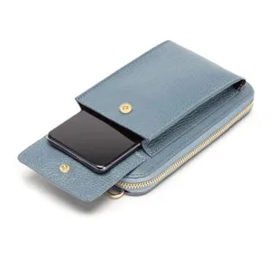 Elie Beaumont Phone Bag in Light Blue