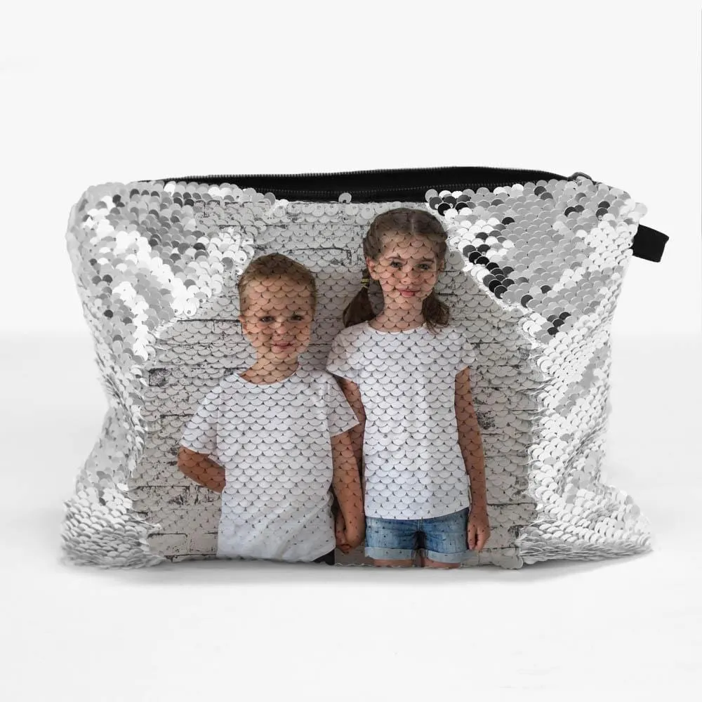 Exclusive Sale | Photo Sequin Makeup Bag