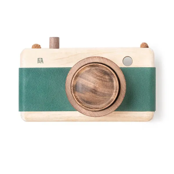 Fanny And Alexander Wooden Zoom Camera – Teal