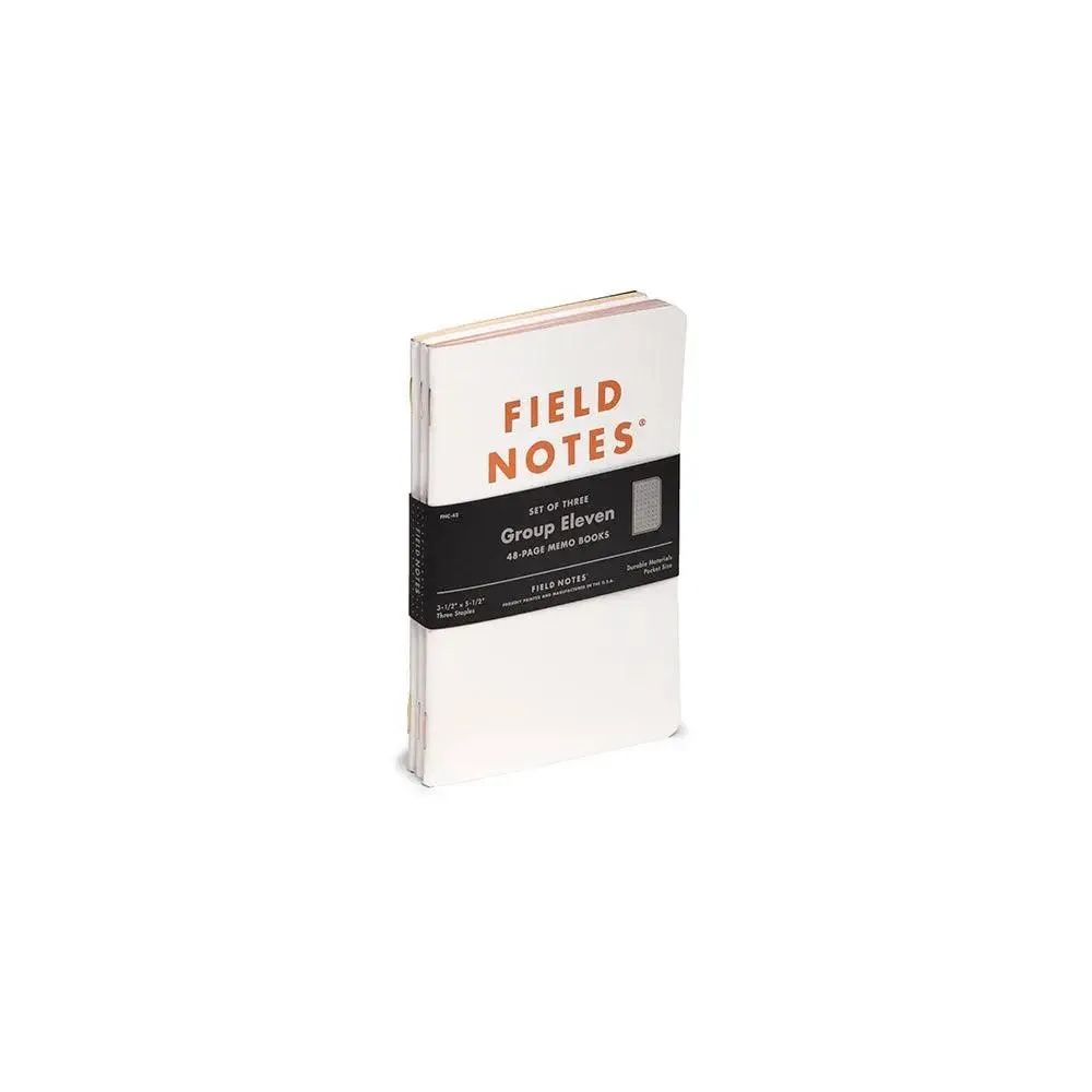 Field Notes Group Eleven Memo Book (3-pack)