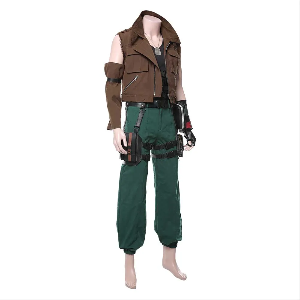 Final Fantasy VII Remake Barret Wallace Cosplay Costume