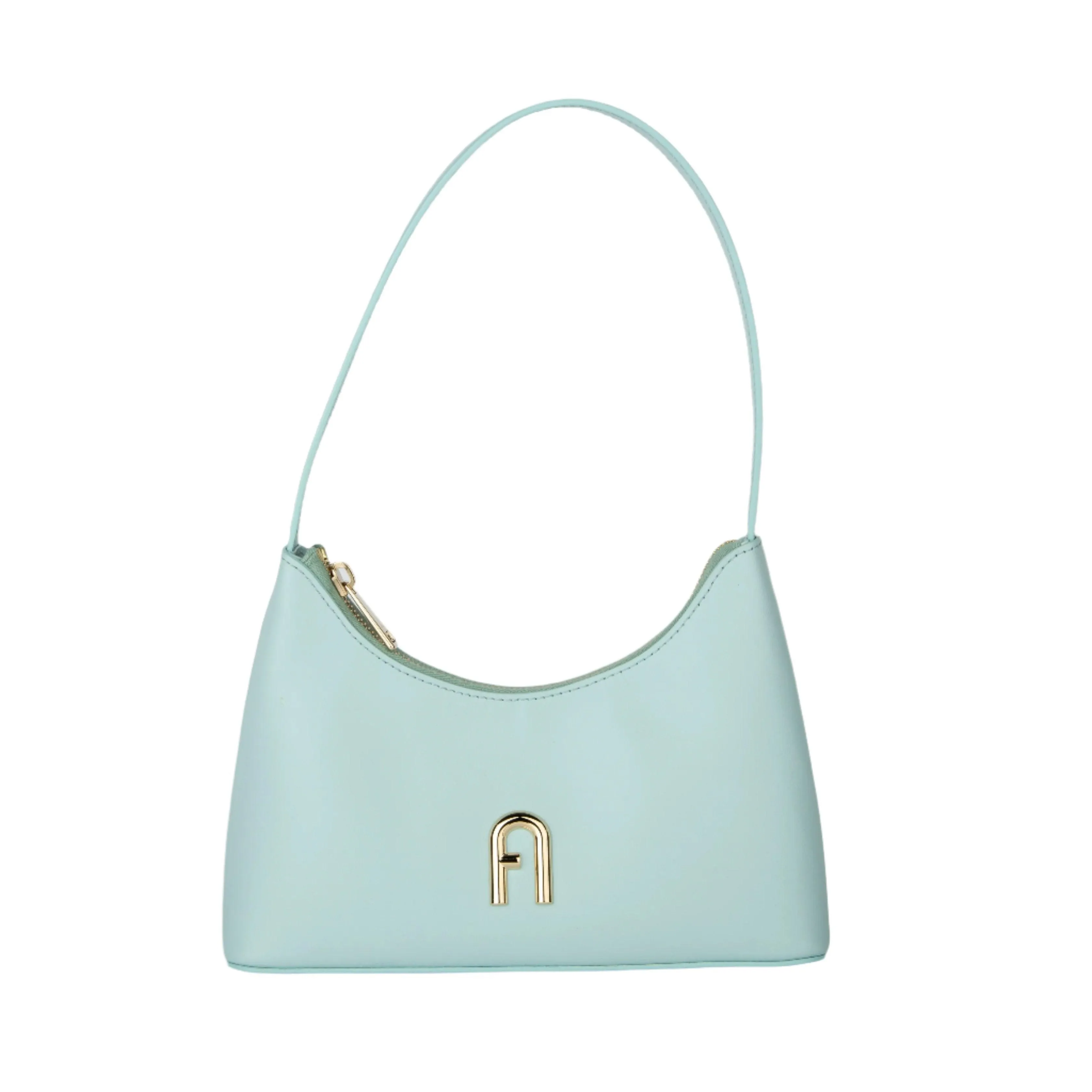 Furla Diamante Mini Shoulder Bag - Mint Blue