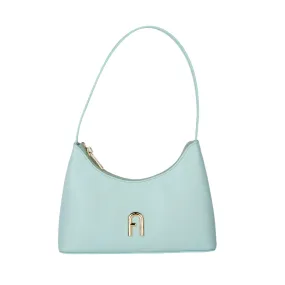 Furla Diamante Mini Shoulder Bag - Mint Blue