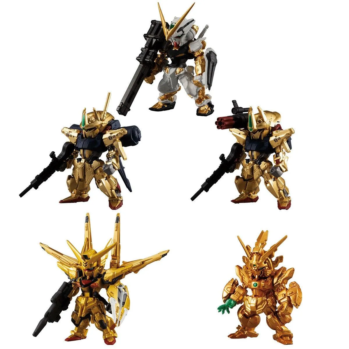 FW Gundam Converge Gold Edition 8Pack Box