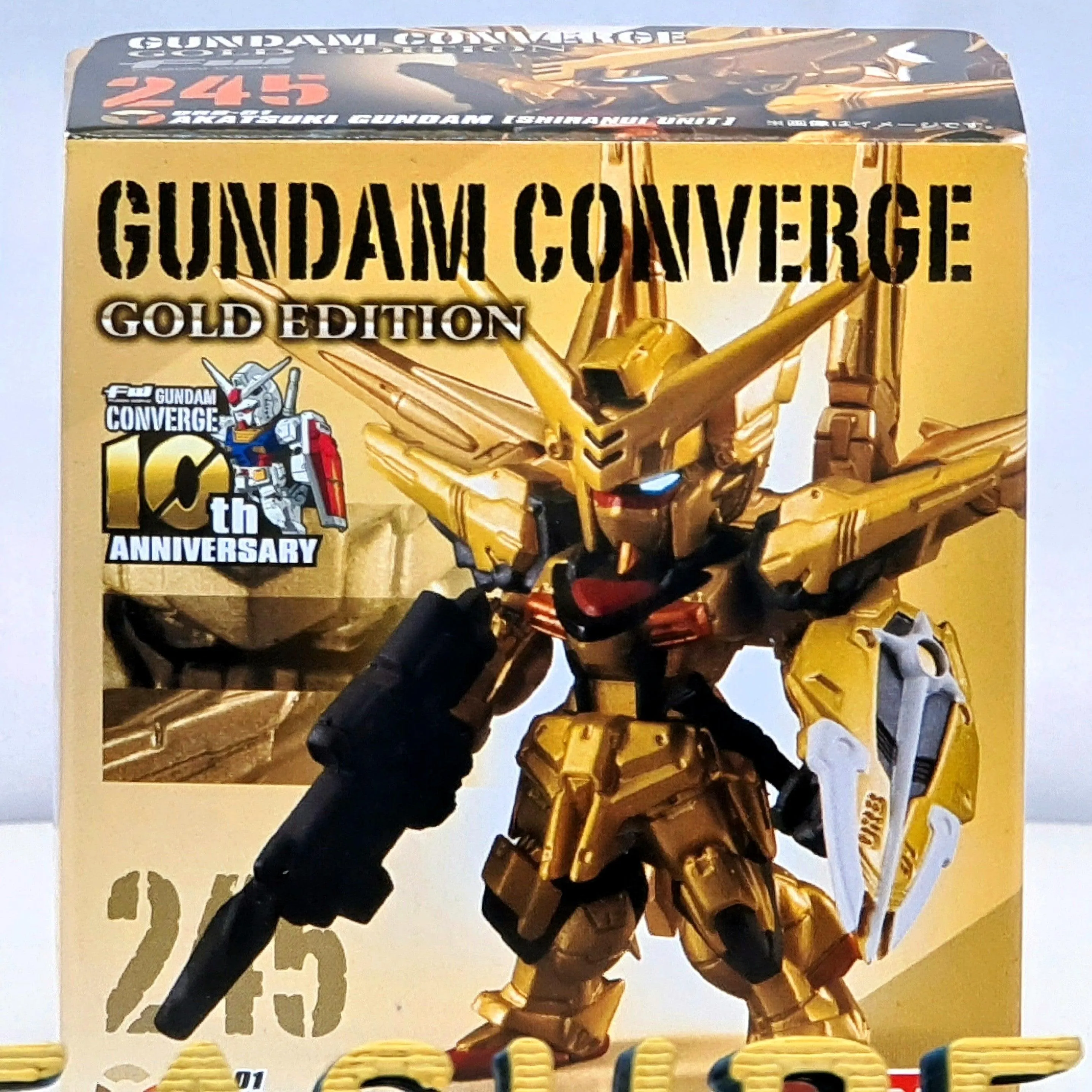 FW Gundam Converge Gold Edition 8Pack Box