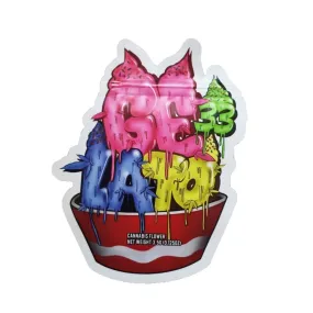 Gelato 33 - Custom Shape Mylar Bags - 11.5cm x 15cm - Pack of 50