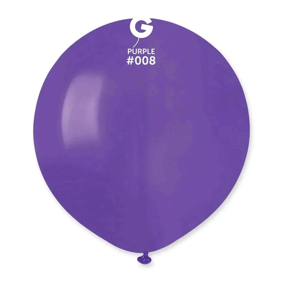 Gemar - 19" Baby Purple Latex Balloons #008 (25pcs)