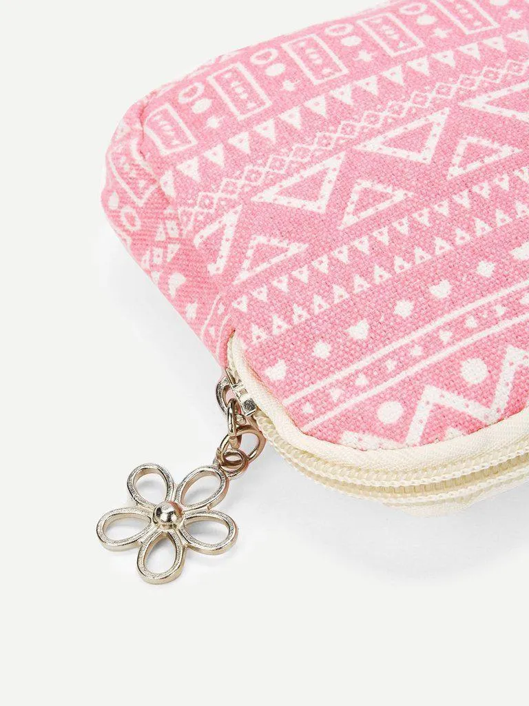 Geometric Pattern Storage Bag