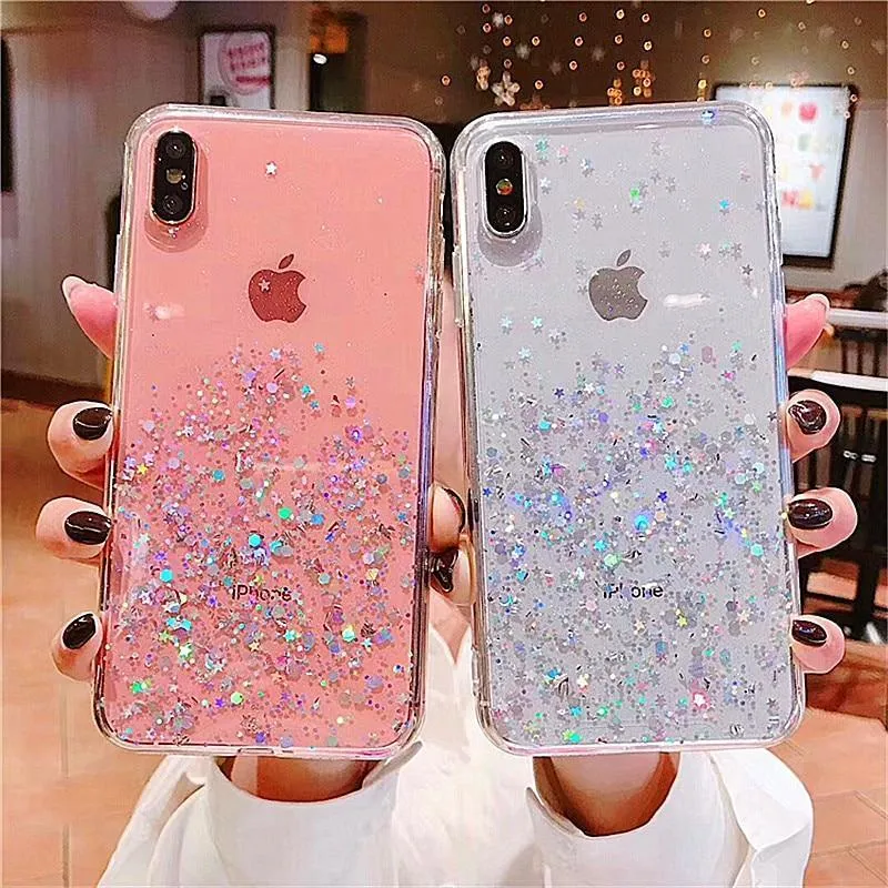 Glitter Stars Phone Case