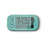 GoSili Straw with Travel Tin - Extra Wide