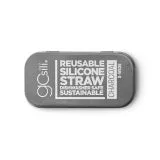 GoSili Straw with Travel Tin - Extra Wide