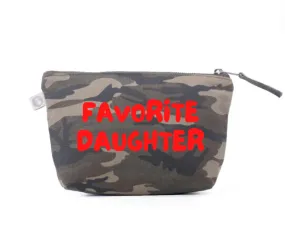 Green Camo Makeup Bag favorite daughter NEW