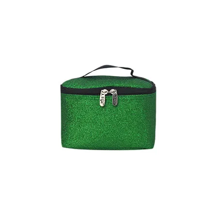 Green Glitter NGIL Cosmetic Case