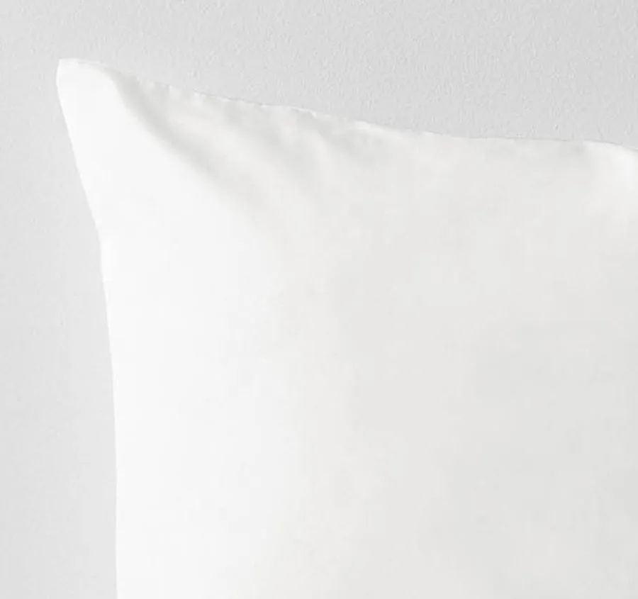 Halo Organic Cotton Standard Pillowcase White