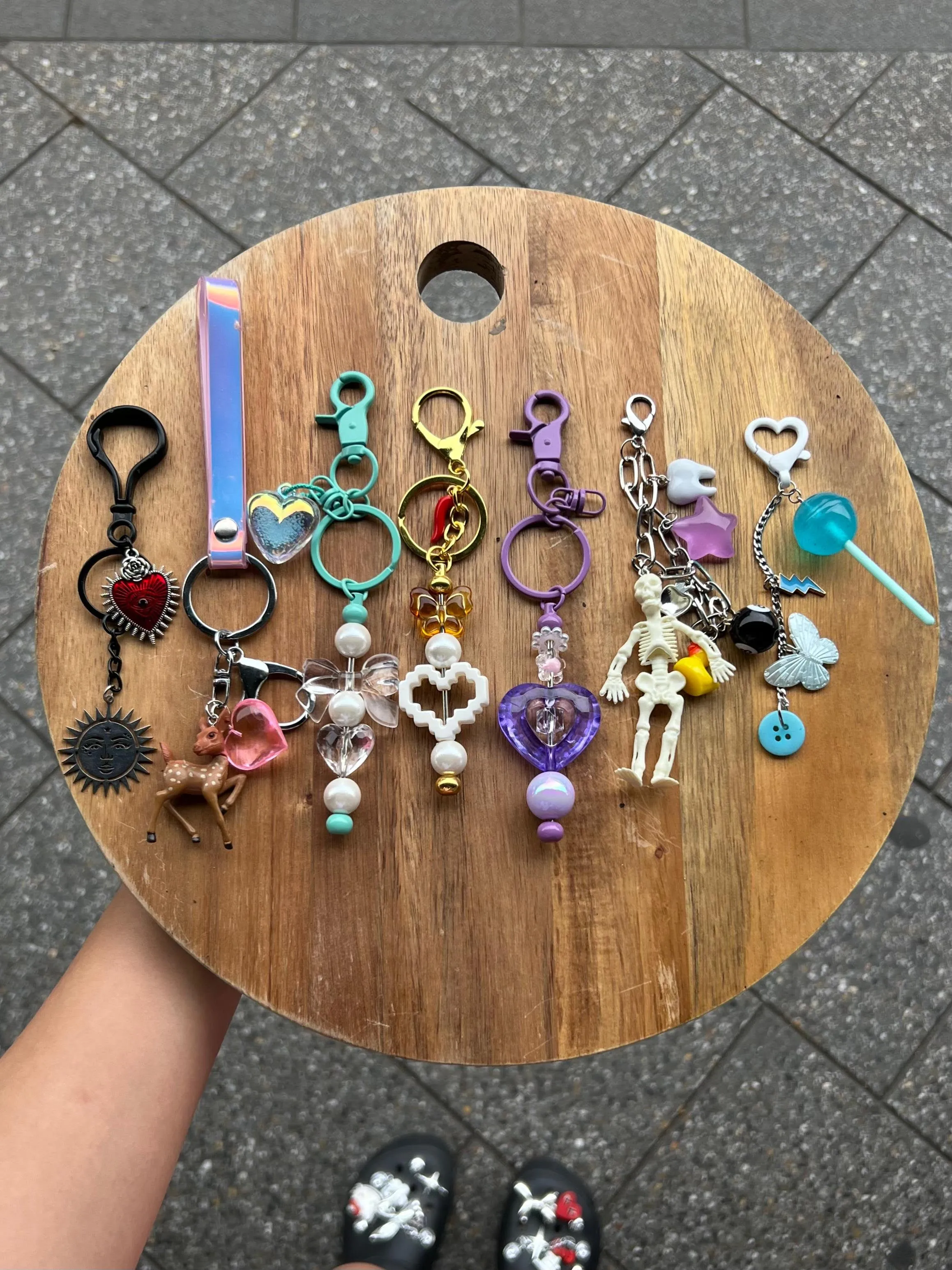 Handmade Custom Keychain / Bag Charm