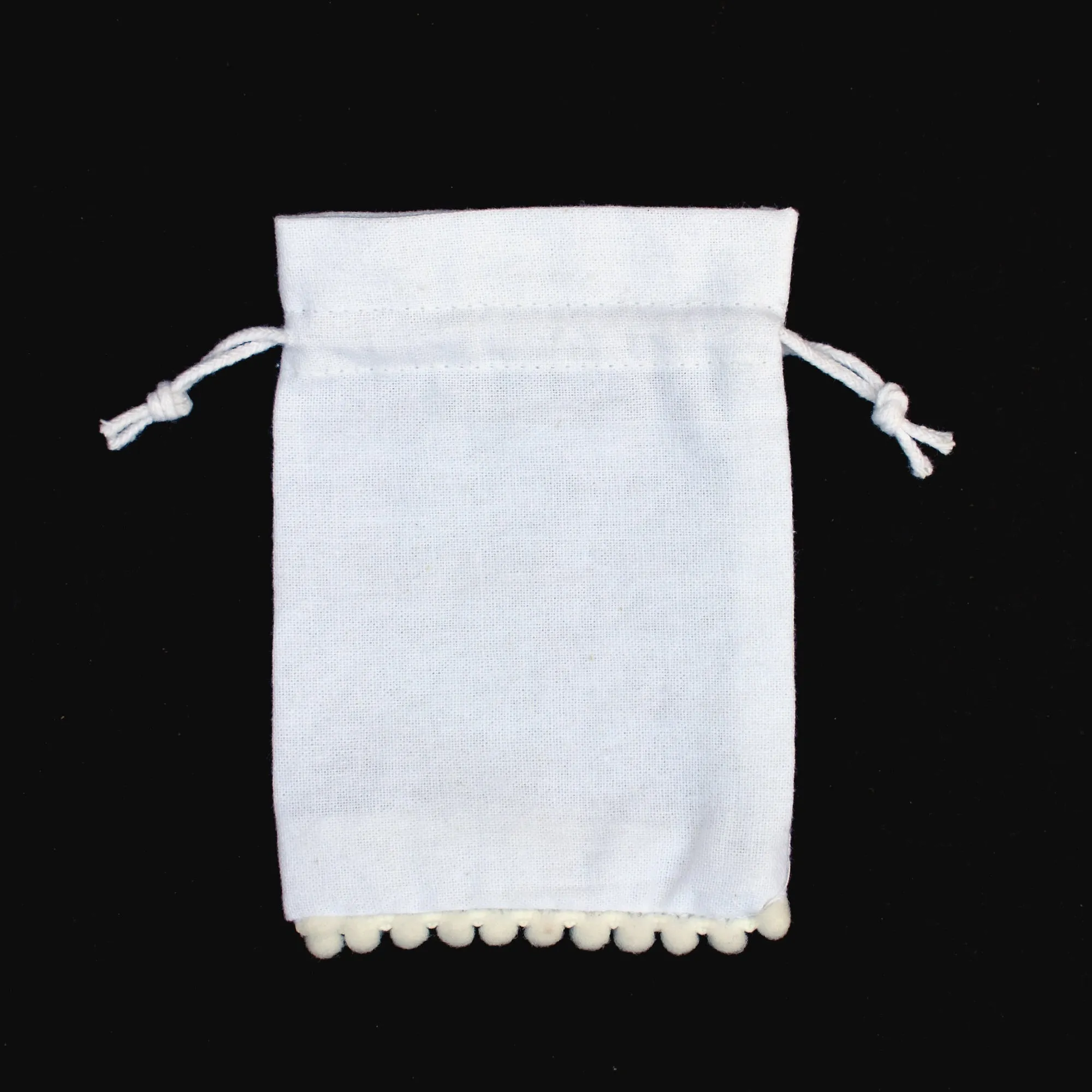 Handmade Indian Cotton Pouches, Small Bags With Drawstring - CraftJaipur