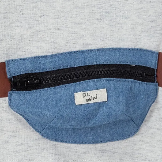 Heather Grey Fanny Pack T-Shirt