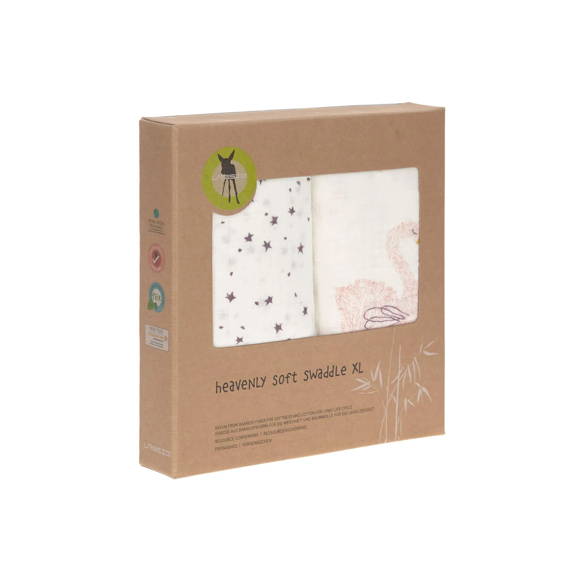 Heavenly Soft Bamboo Swaddle 2 pack