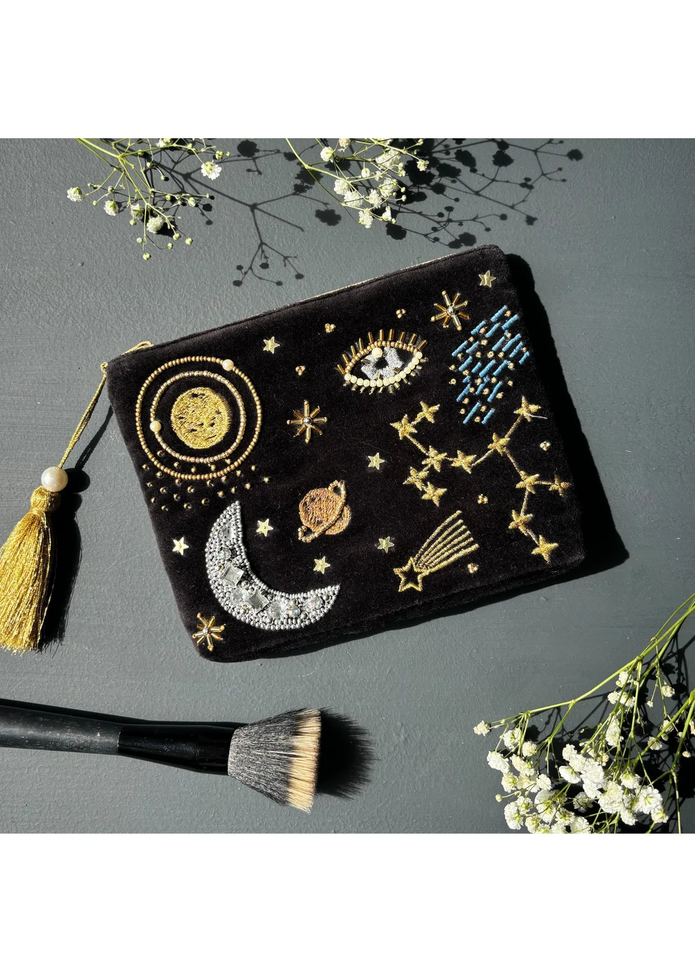 House of Disaster – After Dark Black Makeup Bag