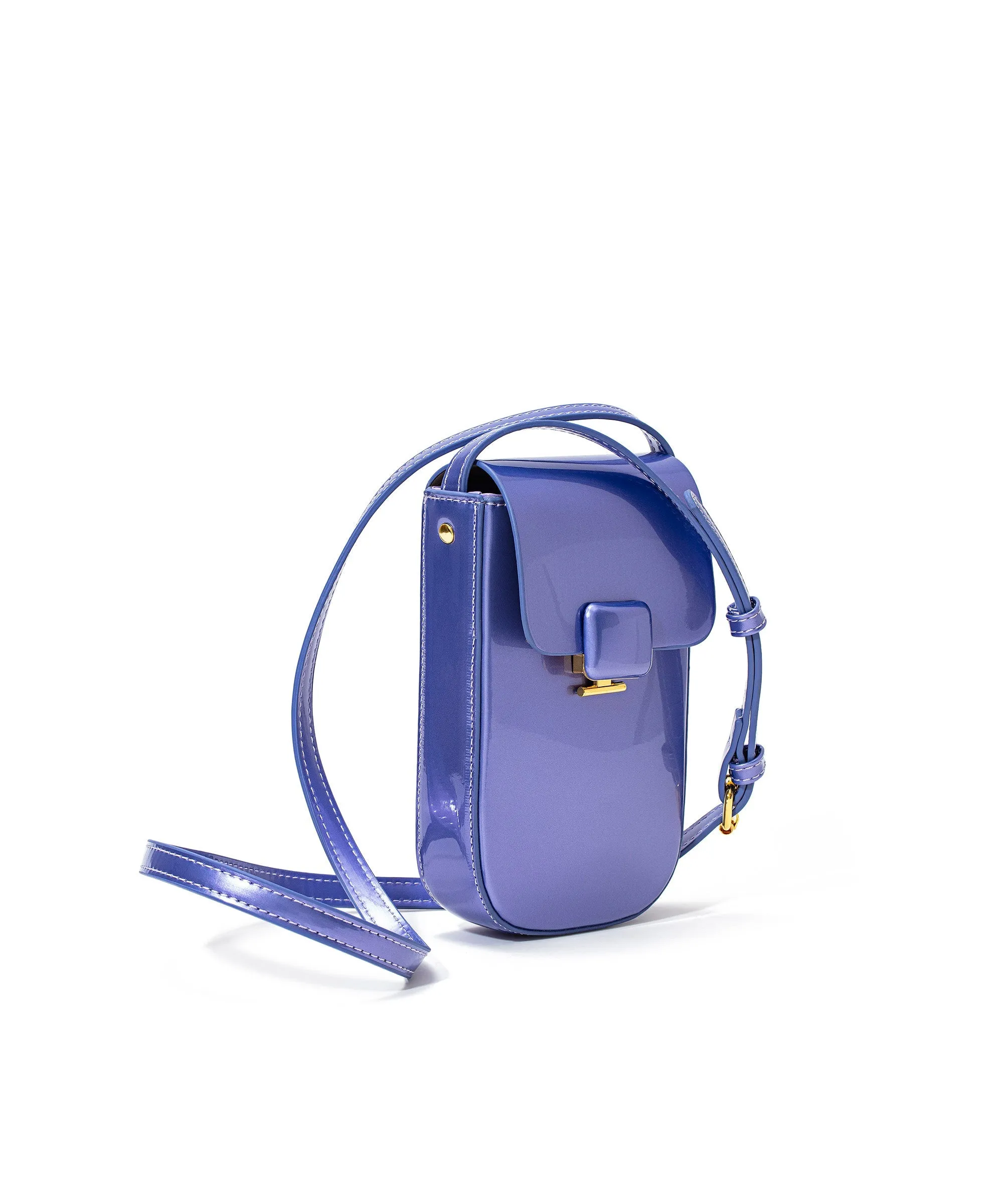 Ipekyol Clamshell Phone Bag
 Purple