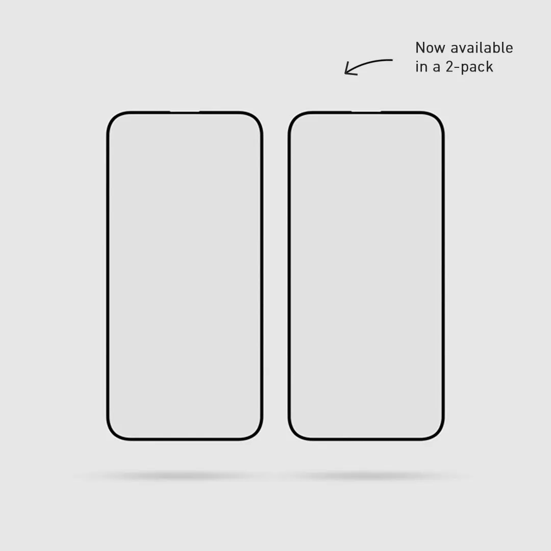 iPhone 15 Pro Peel Glass Screen Protector [2 Pack]