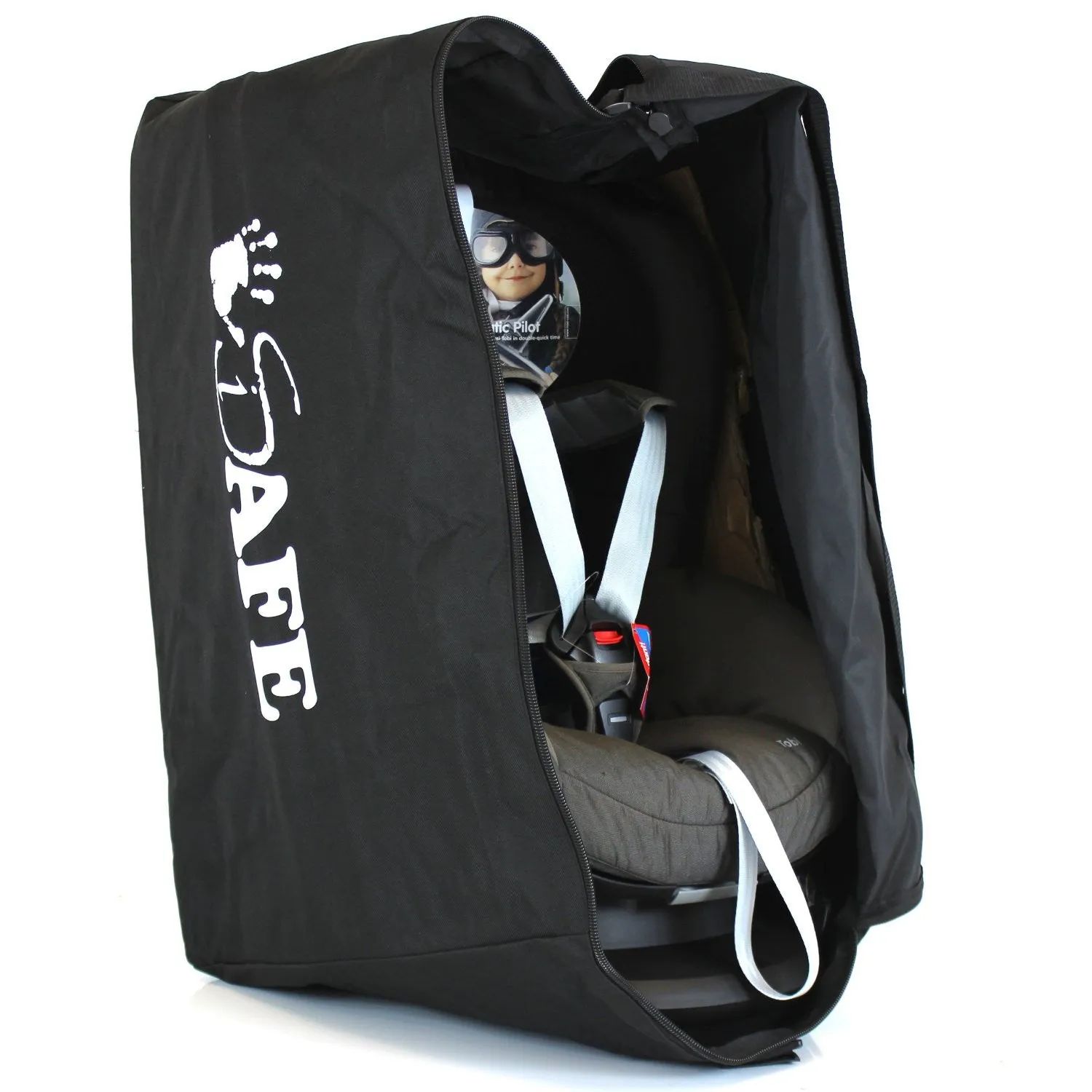 iSafe Carseat Travel / Storage Bag For Nuna Rebl i-Size Car Seat (Coffee)