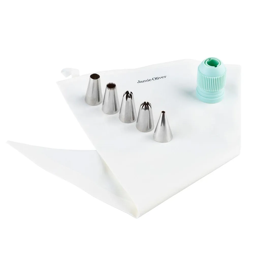 Jamie Oliver - Piping Bag Kit 5 interchangeable nozzles