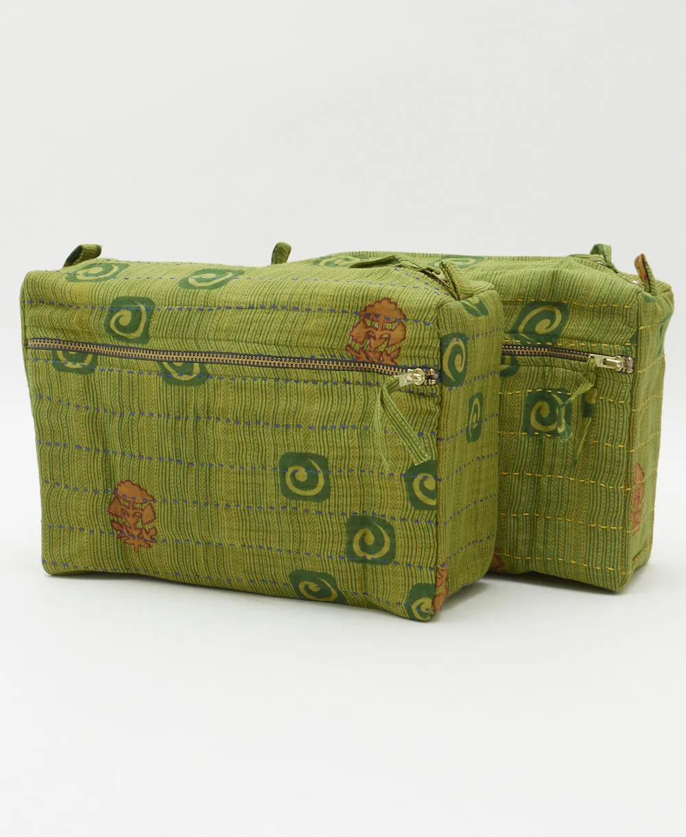 Kantha Large Toiletry Bag - No. 240608