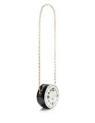 Kate Spade New York All Aboard Patent Clock Crossbody