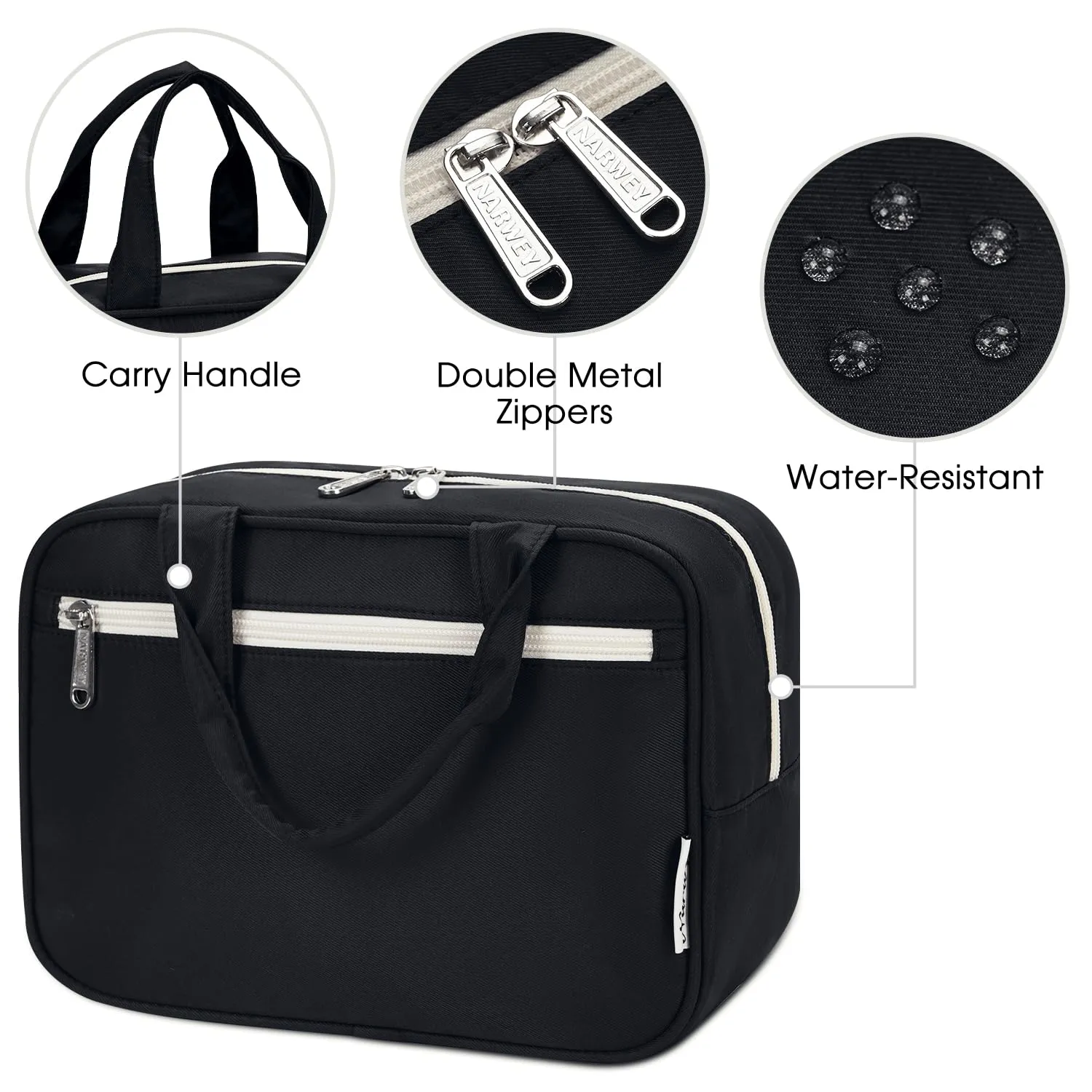 Large Capacity Warer- Resistant Toiletries Tote Bag