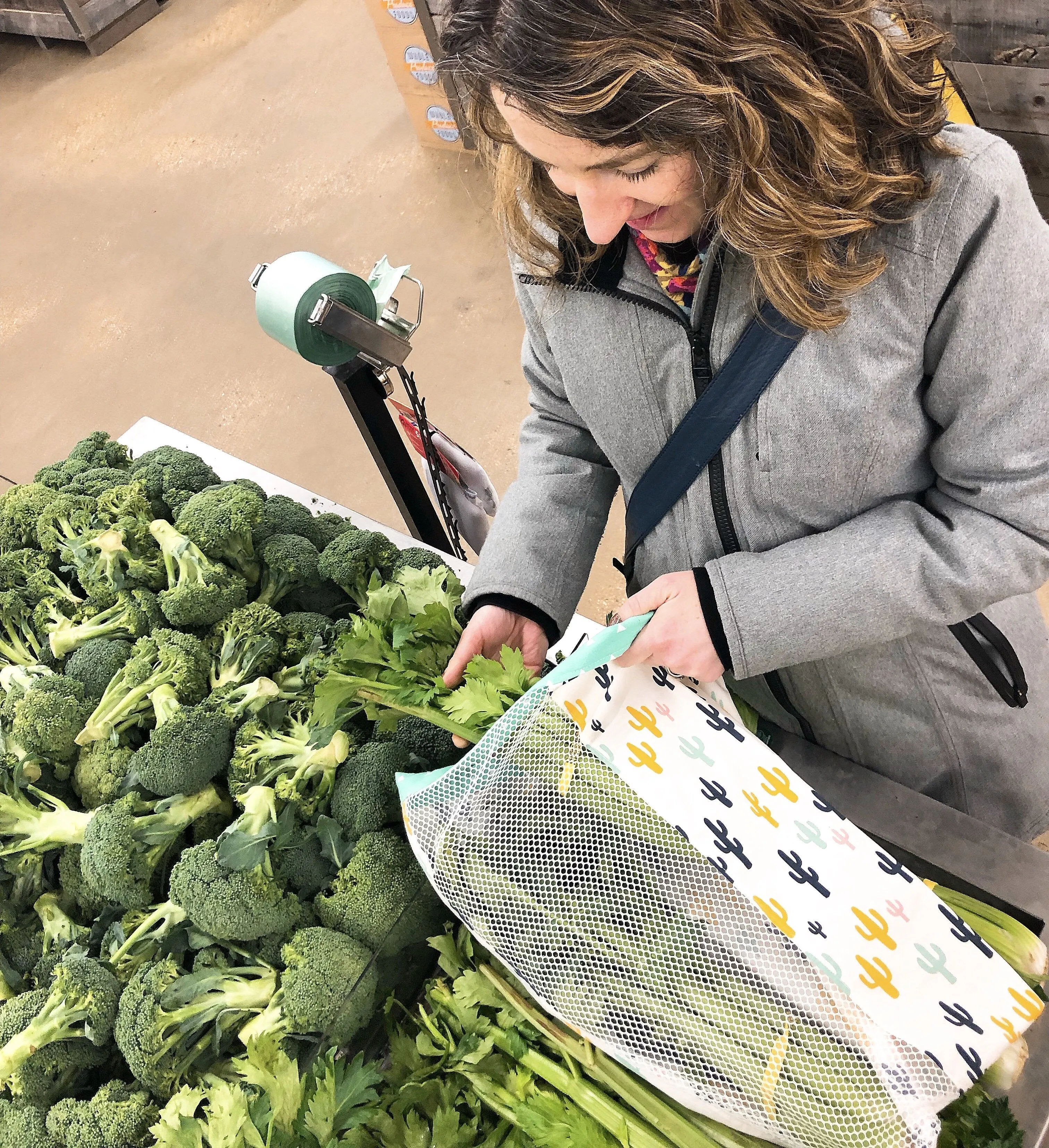 Large Produce Bag Veggies Happy