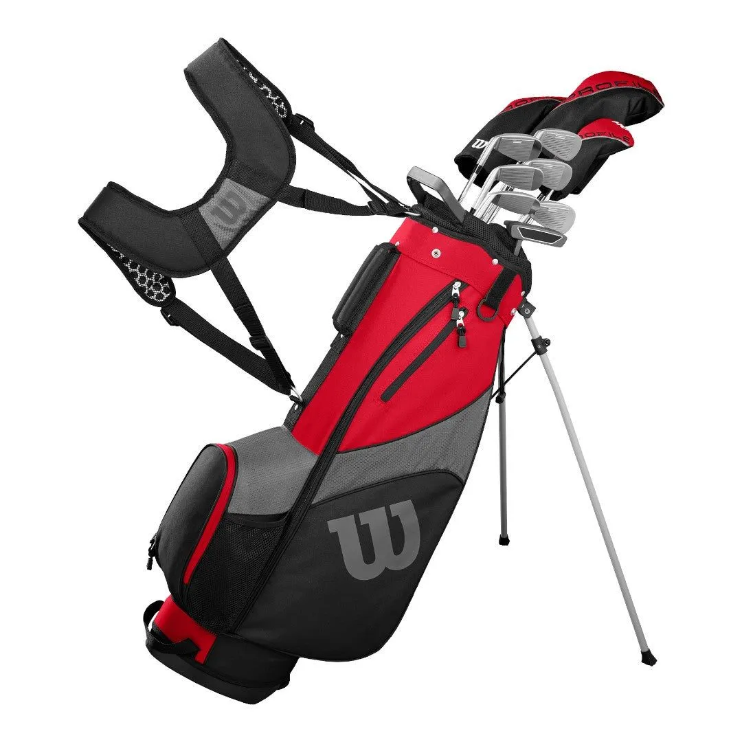 Left Handed Wilson Profile SGI Golf Package Set WGG157649 Steel/Graphite