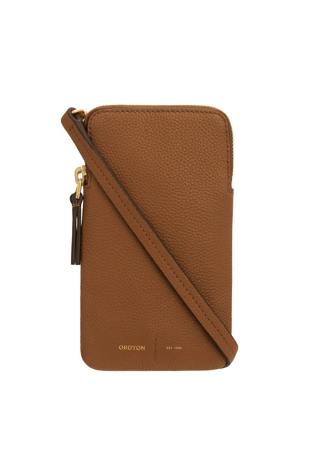 Lilly Phone Crossbody in Cognac