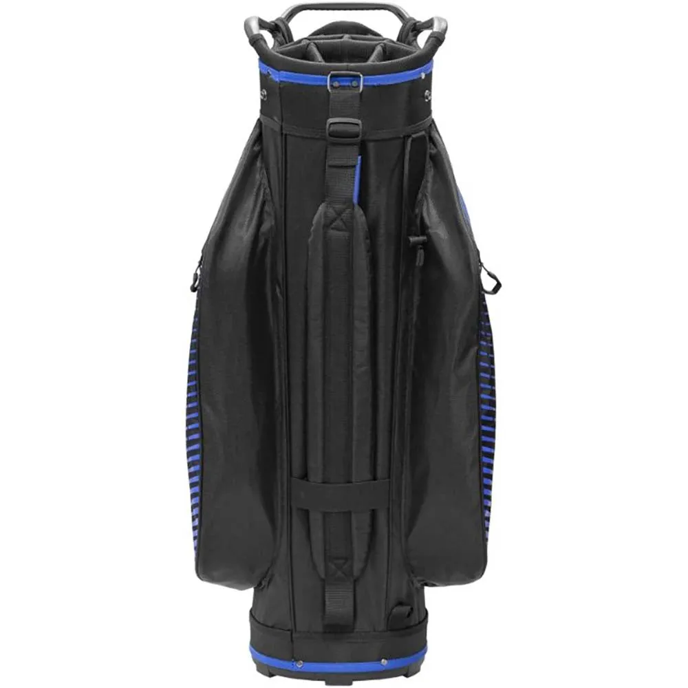 Longridge Deluxe Lite Cart Bag - Black/Charcoal/Blue